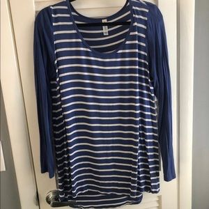 Lularoe long sleeve top M